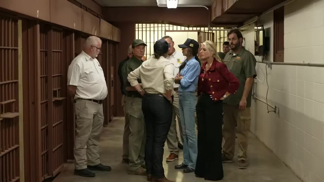 Take a look inside Louisiana's new ICE Holding facility called 'Louisiana Lockup'