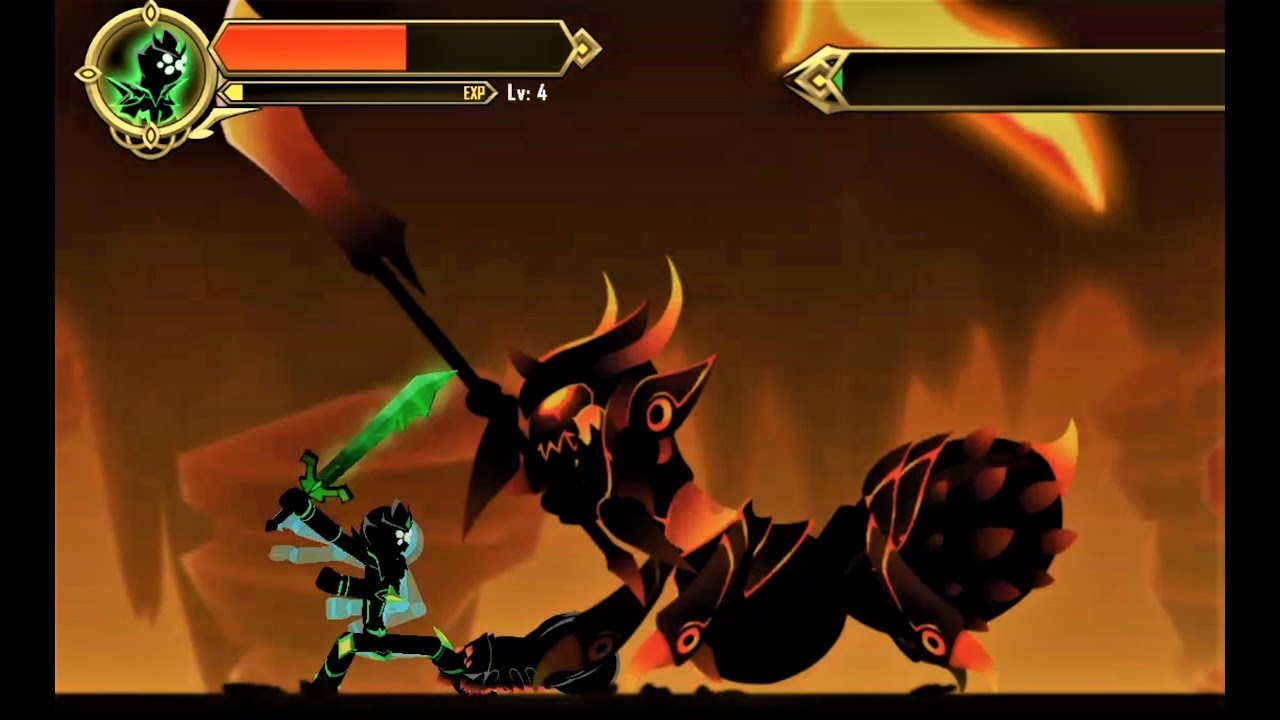 BOSS DEFEATED Stickman Shadow Fight Heroes Android Gameplay