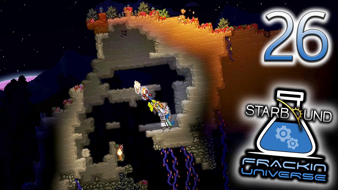 Starbound Frackin' Universe (Nadir, Part 26) - Crags and Crevices [PC Gameplay]