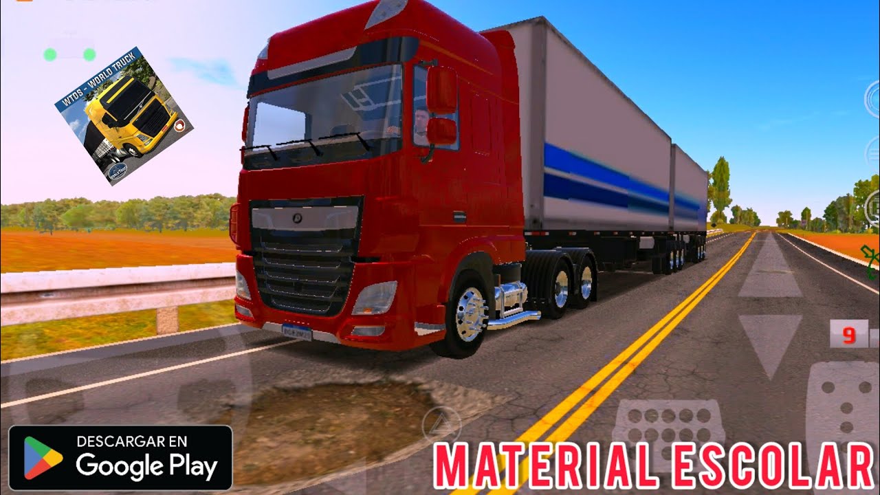 MATERIAL ESCOLAR CON EL DAF WORD TRUCK DRIVER SIMULATOR by dynamic games