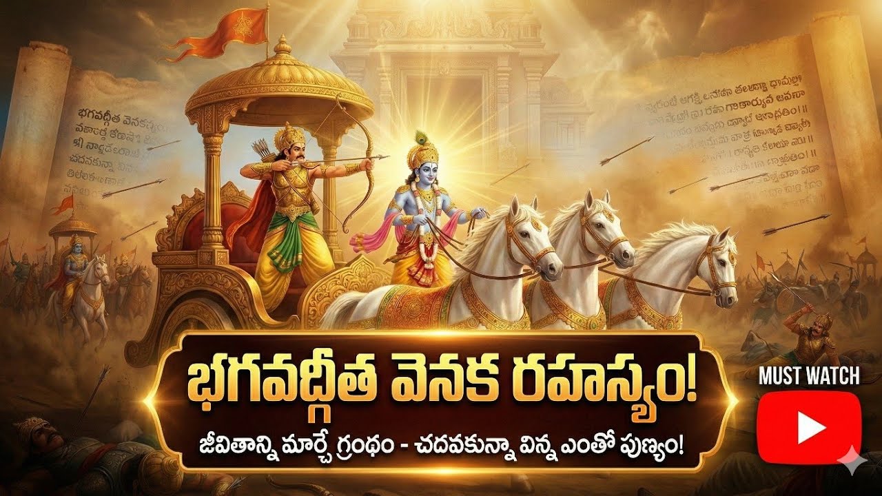 భగవద్గిత అంటే ఏమిటో తెలుసా //devoshanal video //ᴛʜɪʀᴜ ᴅᴇᴠᴏꜱʜᴀɴᴀʟ ᴠɪᴅᴇᴏ