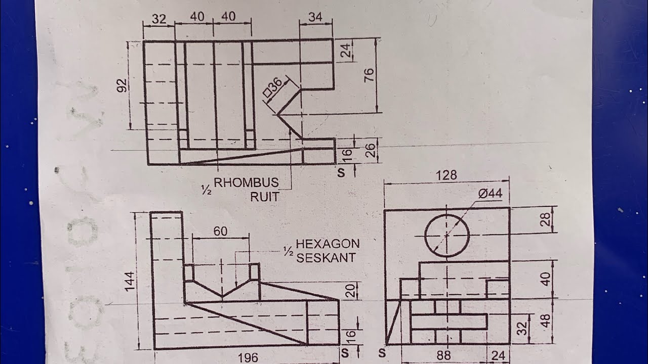 Grade 11 isometric Drawing/Part One 