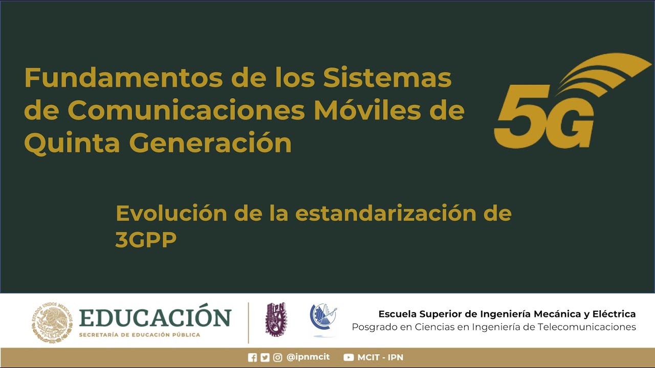 Evolución de la estandarización de 3GPP