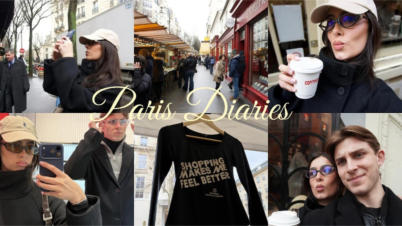 Paris Diaries|4 días viviendo como una local en París: tiendas vintage,overpriced lattes etc...