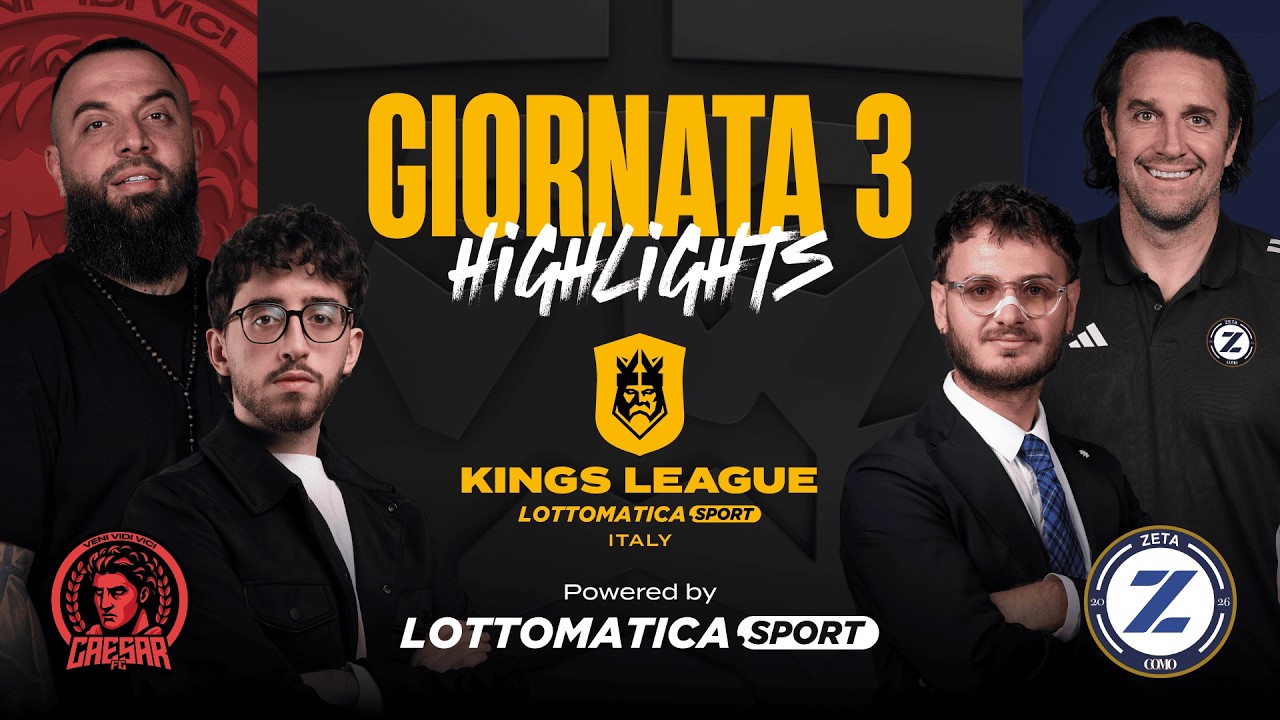 FC CAESARS vs FC ZETA COMO | Highlights | Round 03 | Split 2 | KINGS LEAGUE LOTTOMATICA.SPORT ITALY