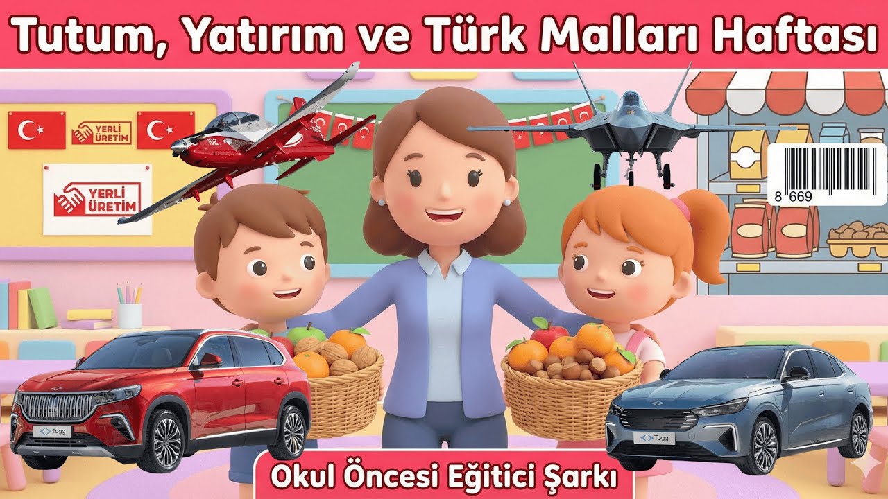 Yerli Malı Haftası Şarkısı Tutum, Yatırım ve Türk Malları Şarkısı | TOGG, HÜRKUŞ, GÖKBEY, ANKA III