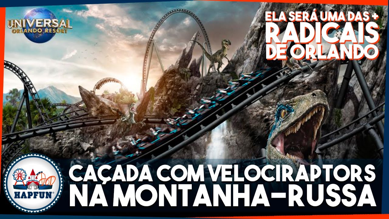 Universal Orlando revela TODOS os segredos da nova montanha-russa do Jurassic World - VelociCoaster.