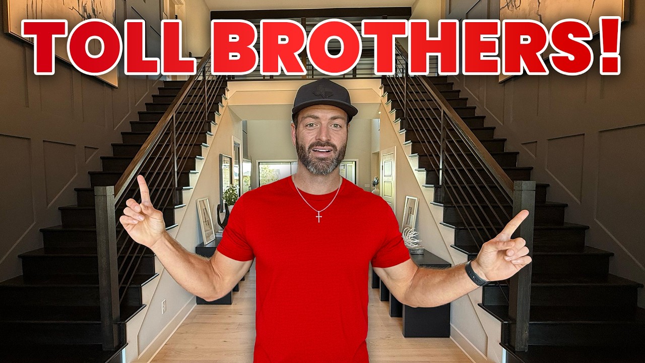 Toll Brothers Luxury Homes in Dallas for LESS Than You’d Think! [Wandering Creek Prosper Tx]