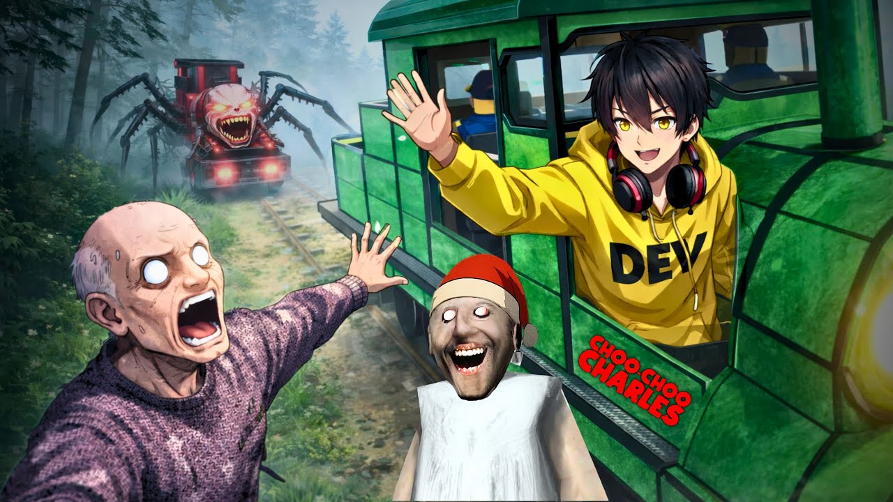 Dev Bhaiya Ne Grandpa Ko Dhokha De Diya 😱 | Choo Choo Charles Horror Gameplay