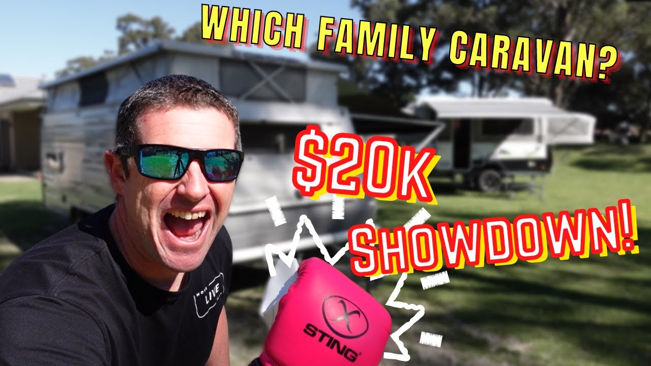 ИГРАТЬ | Бюджетное состязание семейных караванов - двухъярусный караван против нашего кемпера Jay...