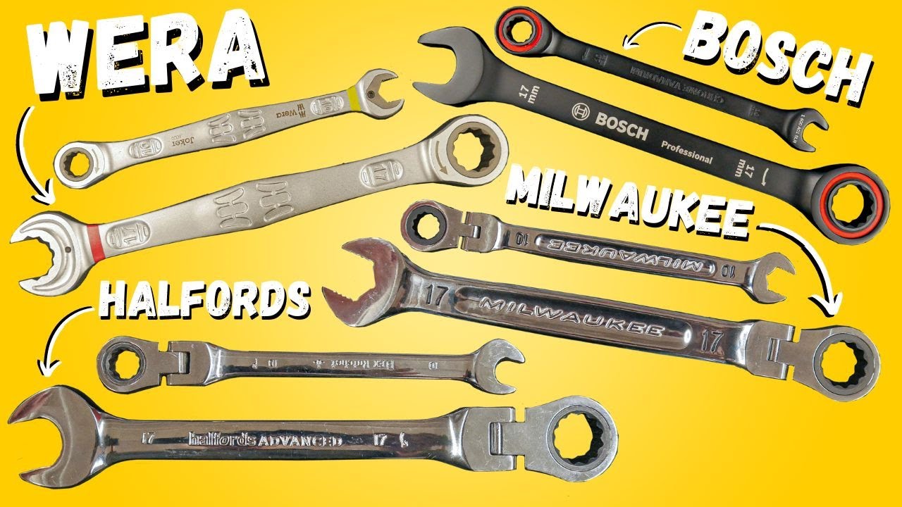 Какой набор ключей-трещоток вы бы купили? BOSCH - WERA - HALFORDS - MILWAUKEE?