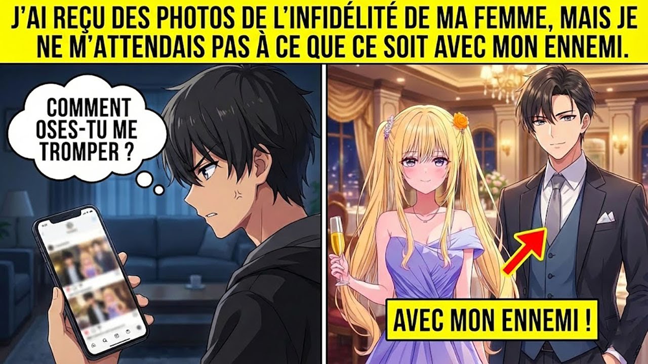 J'ai reçu des photos de l'infidélité de ma femme, mais je ne m'attendais pas à ce que ce soit avec m