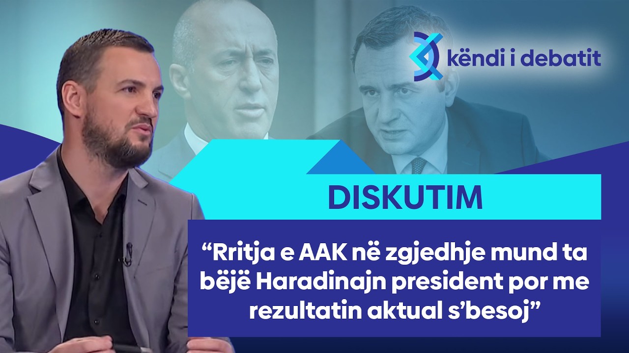 Kaçiu: Rritja e AAK në zgjedhje mund ta bëjë Haradinajn president por me rezultatin aktual s’besoj