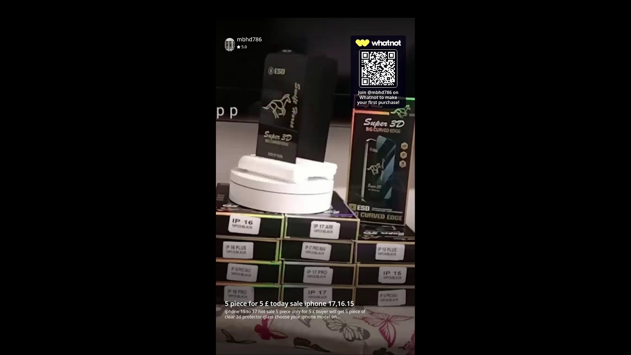 iphone 15-17 protector on sale 5 piece for 5£