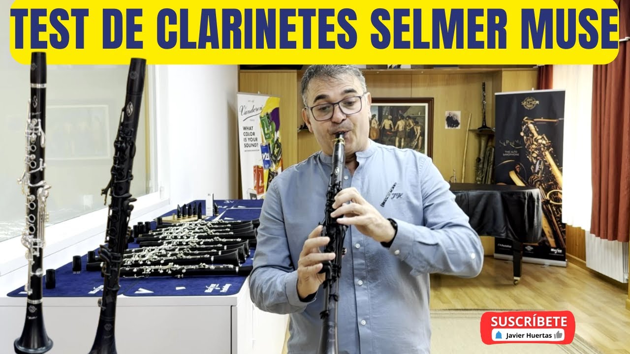 👍TEST de CLARINETES SELMER muse por Javier Huertas