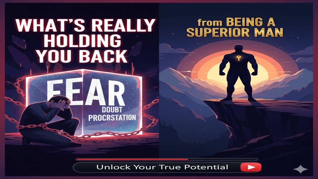 What's REALLY Holding You Back from Being a Superior Man | THE WAY OF THE SUPERIOR MAN| Book Summary