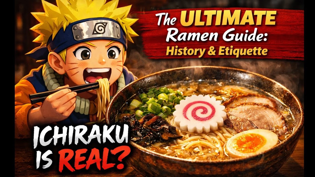 The Ultimate Ramen Guide: From Naruto’s Ichiraku to Real Japan