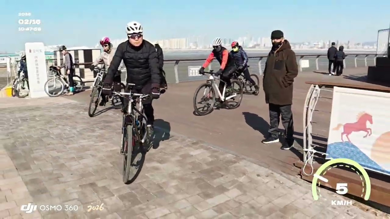 2/16/설날 연휴 라이딩/소래포구/배곧/오이도 빨간등대/시화호/정황 체육공원/월곳/소래대교/남동경기장 