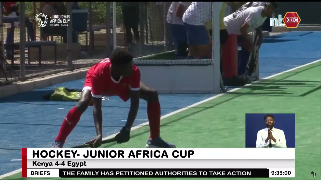 Junior Hockey Africa Cup in Namibia I Kenya 4-4 Egypt