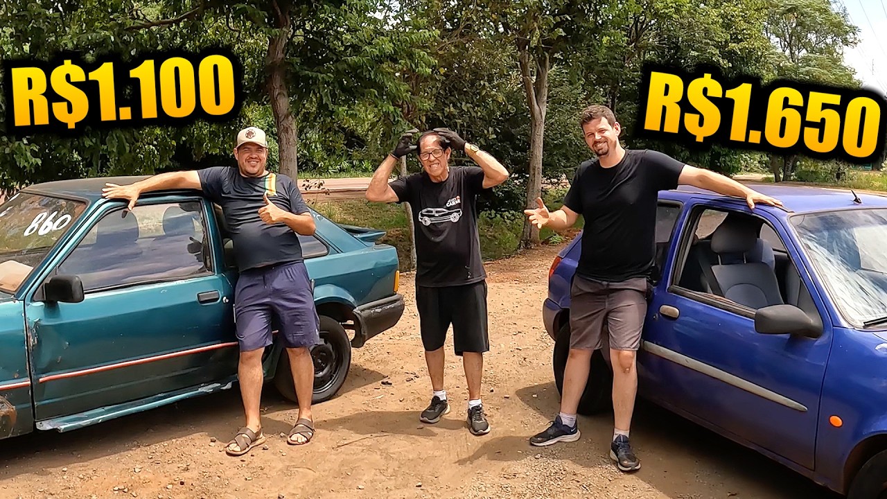BUSCAMOS DOIS CARROS DO LEILÃO!