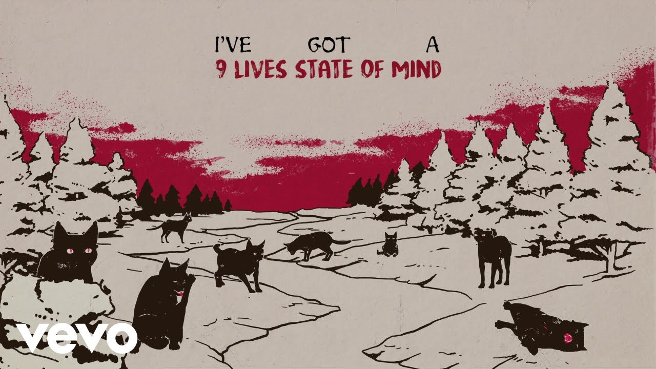 Koe Wetzel - 9 Lives (Black Cat) (Official Lyric Video)