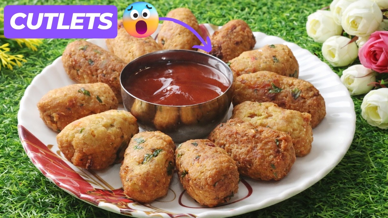 Poha Cutlets Recipe | Kacche Pohe Ka Nashta | Healthy Breakfast | Cooking Is Life | Masala Kitchen