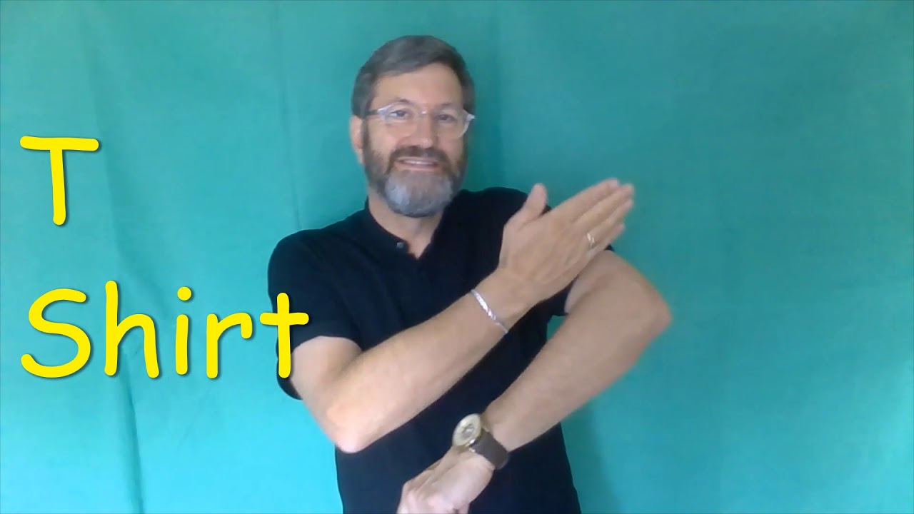 British Sign Language Clothes