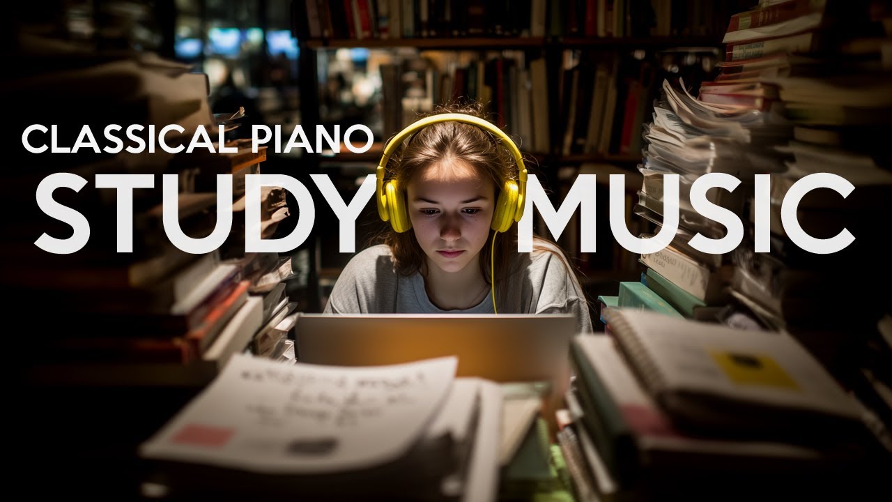 Study Music Focus Music | Piano Classical Background Music for Concentration & Learning | Book Cave