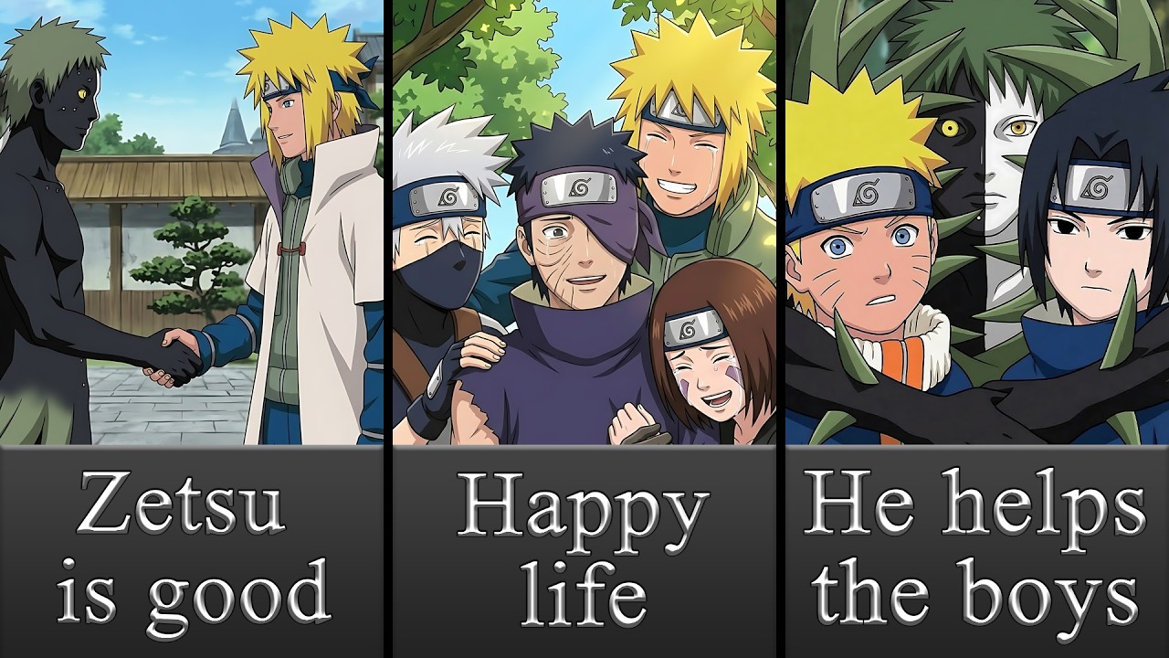 What if Black Zetsu Became Good and Helped People?