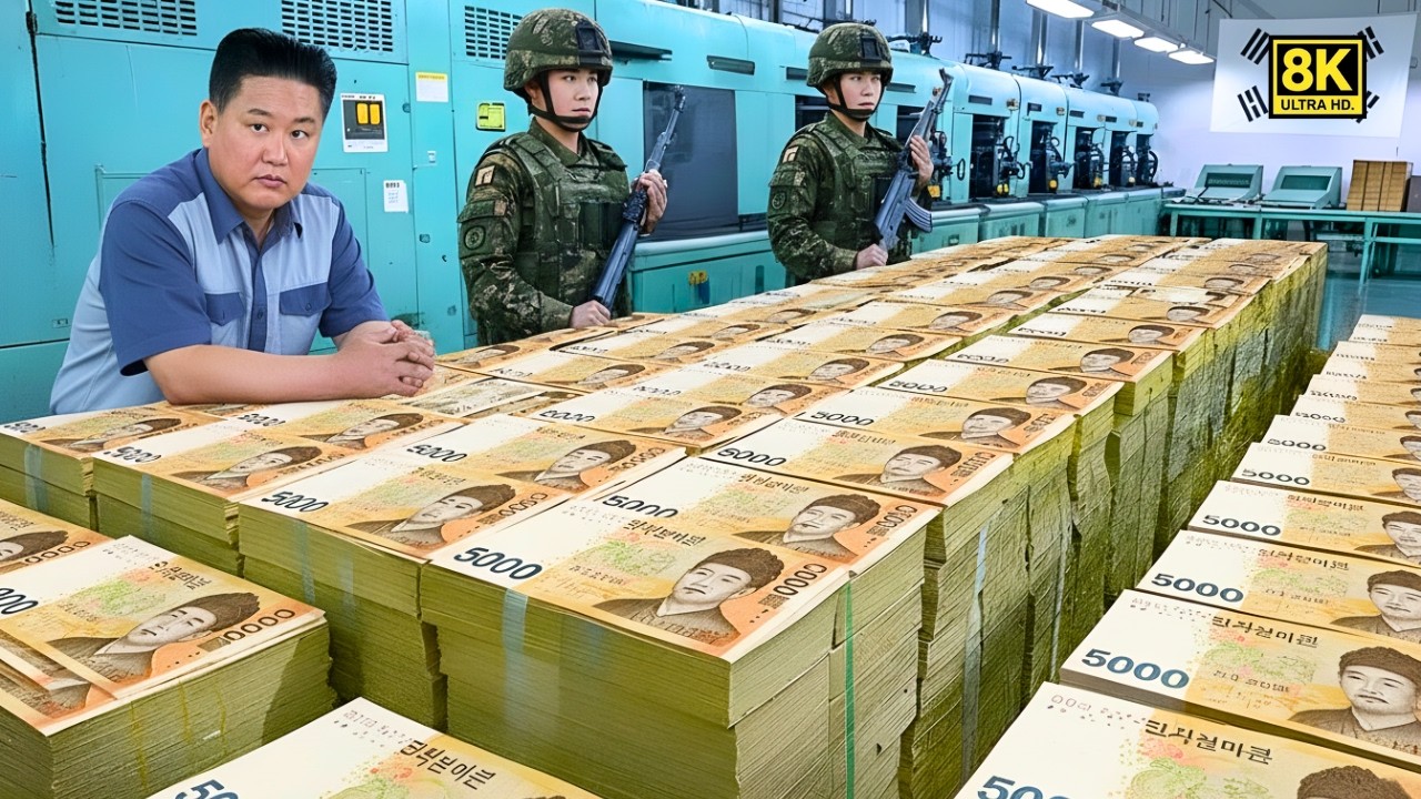 REVEALED: Inside Korea's Ultra-Secure Money Factory | Why Counterfeiters Can't Beat This Technology