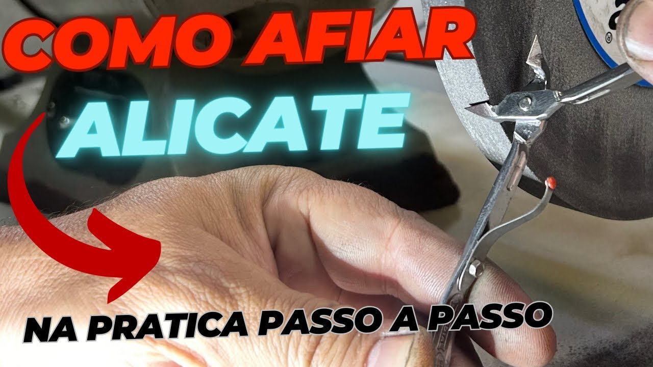 Como afiar alicate de cutícula na prática. #afiação #alicate #curso #amolador #mundial #brasil