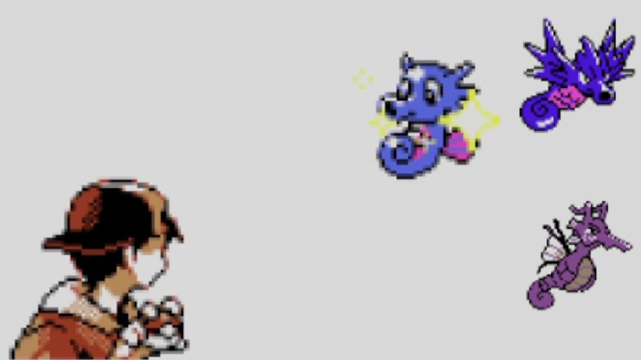 LIVE!! Shiny Horsea after 8,307 REs in Silver! (+Evolution to Seadra & Kingdra)