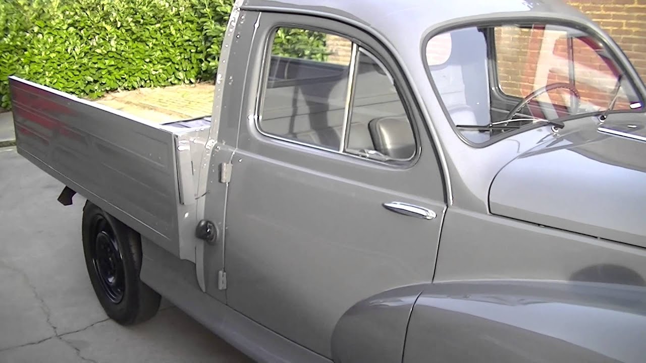 Peugeot 203C Pickup C8 1955 Fully restored -VIDEO- www.ERclassics.com