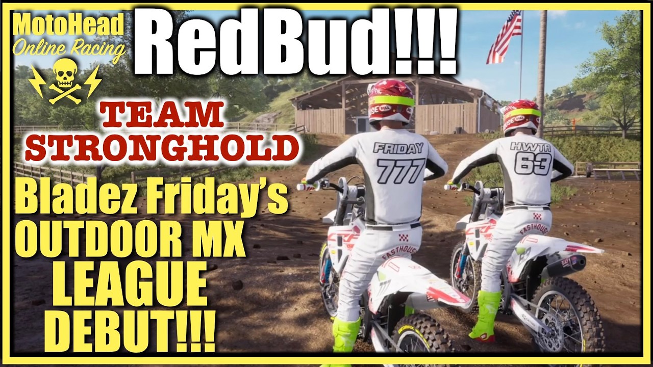 RedBud!!! Гонки в лиге MX vs ATV Legends на PlayStation!