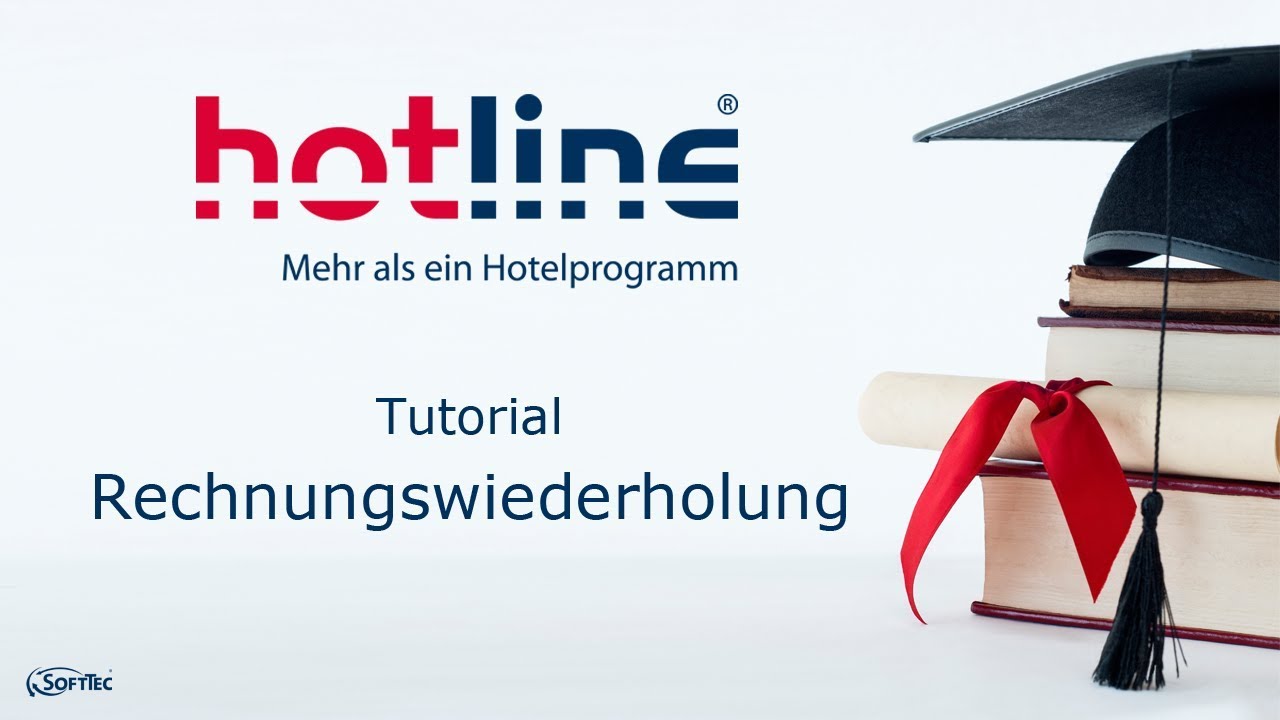 Tutorial: Rechnungswiederholung | hotline Hotelsoftware
