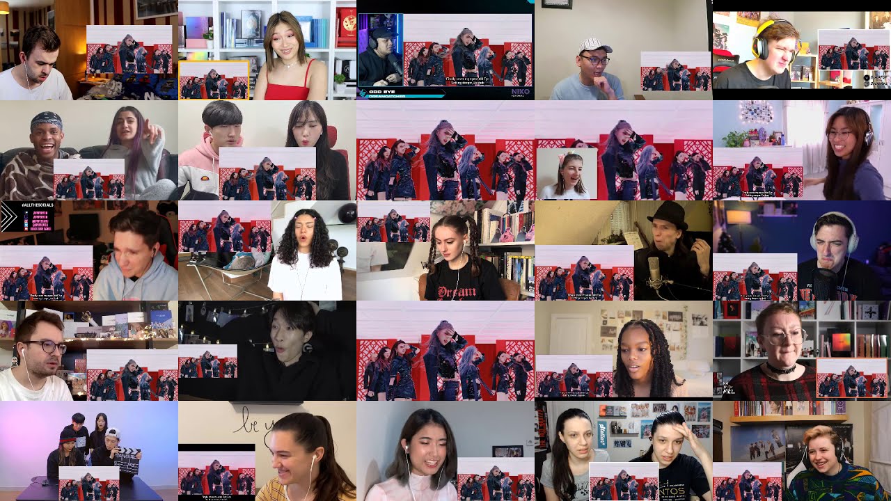 (Reaction Mashup) Dreamcatcher(드림캐쳐) 'Odd Eye' MV