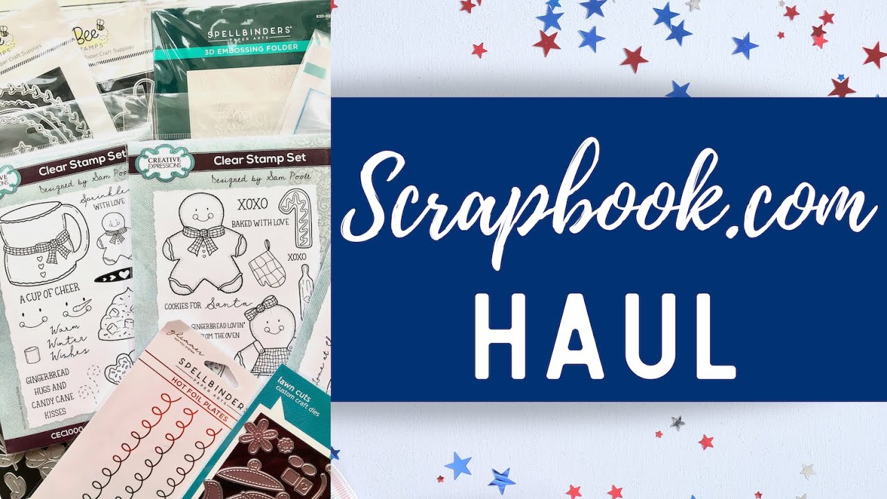 Must see! Huge Scrapbook.com Haul