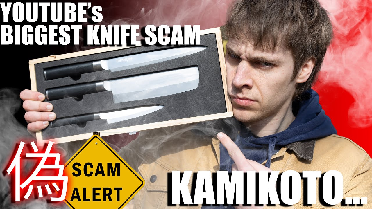 Biggest Knife Scam on Youtube... Kamikoto Kitchen Knives