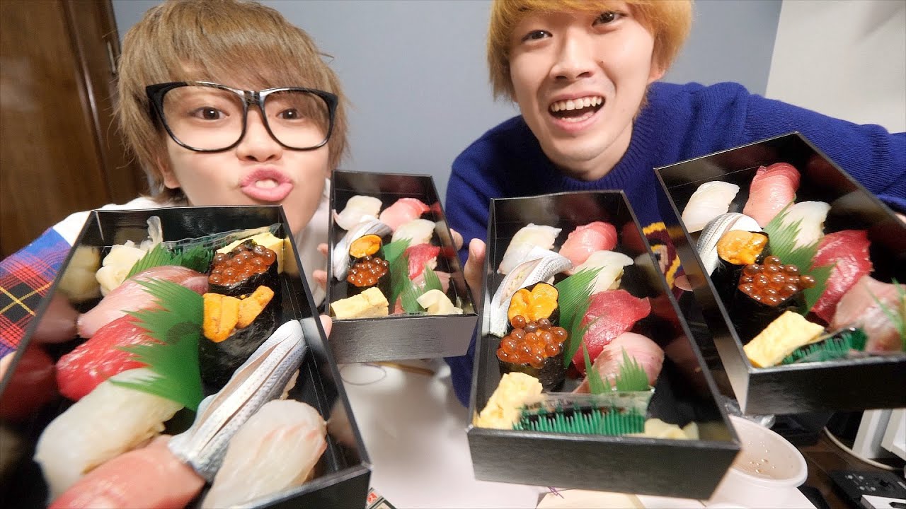 超高級寿司を贅沢に爆食いしてカンタさんと語ります！！！【カンタ】