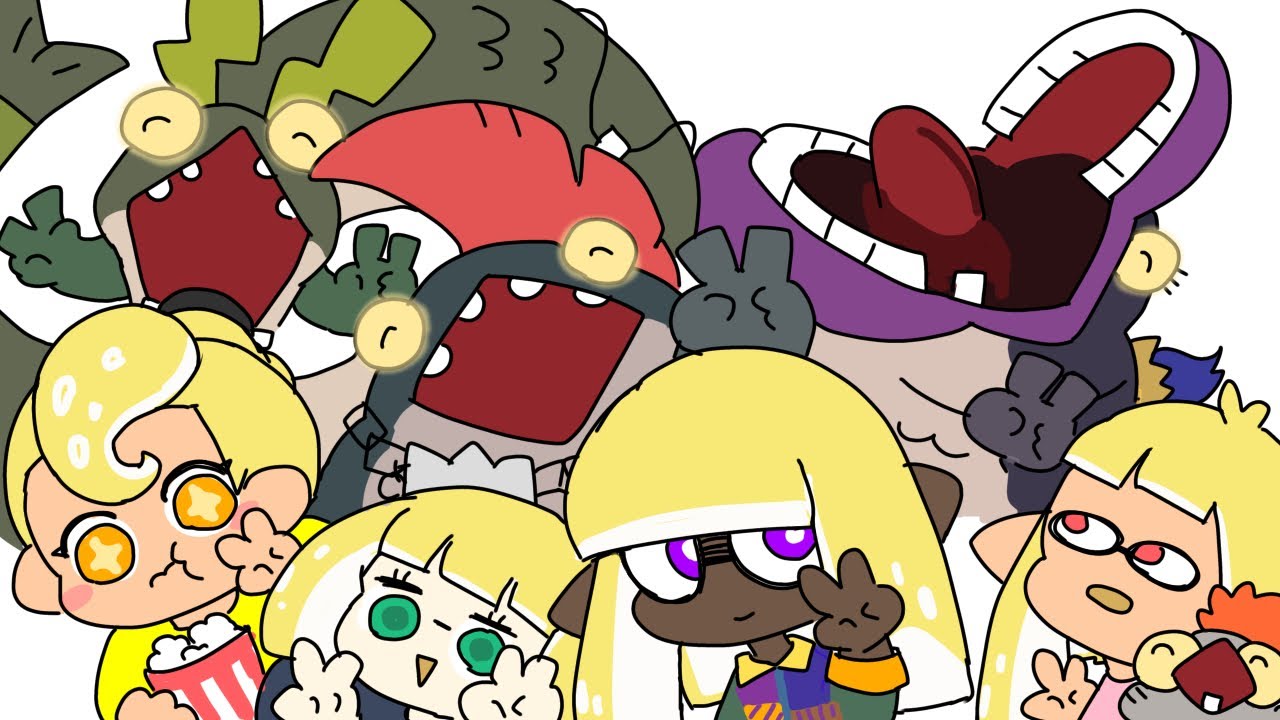 ビッグビッグラン後編〜現実と理想と〜【スプラトゥーン3】【サーモンラン】【手描きアニメ】