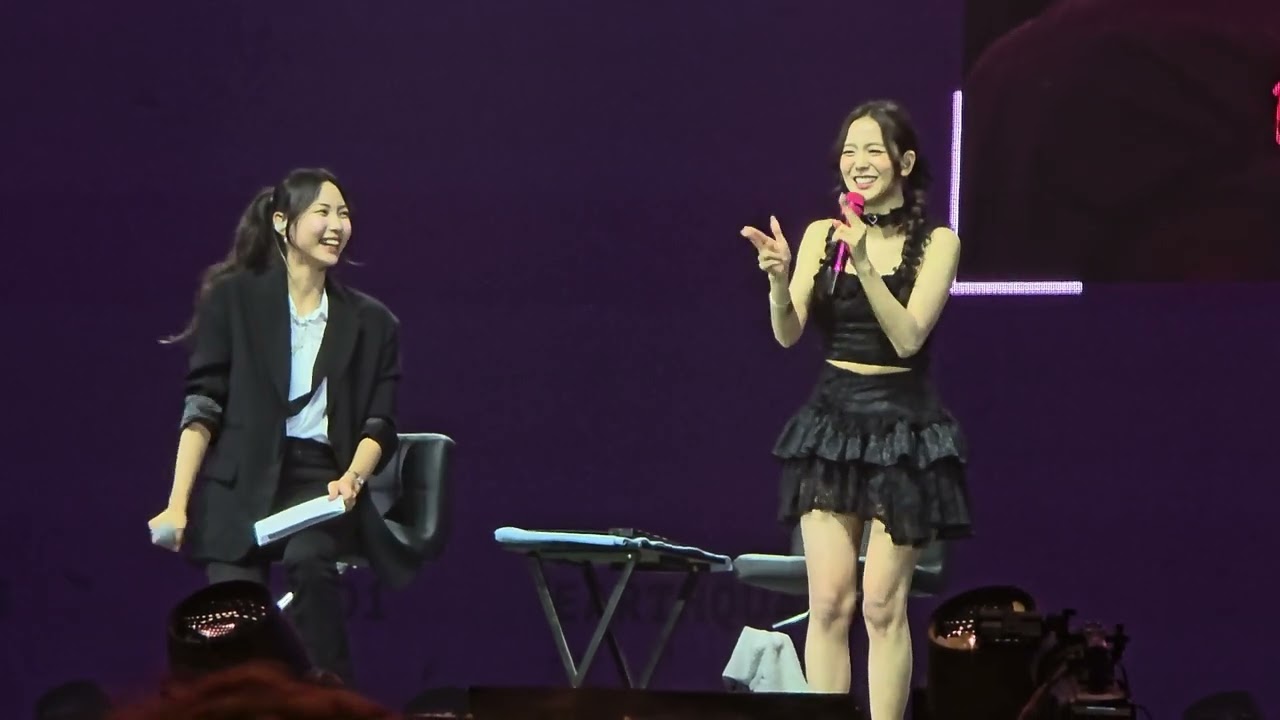BLACKPINK Jisoo Part 4 Play Charades w/ Blinks Live Lights Love Action Fanmeet Manila 250314 김지수 팬미팅
