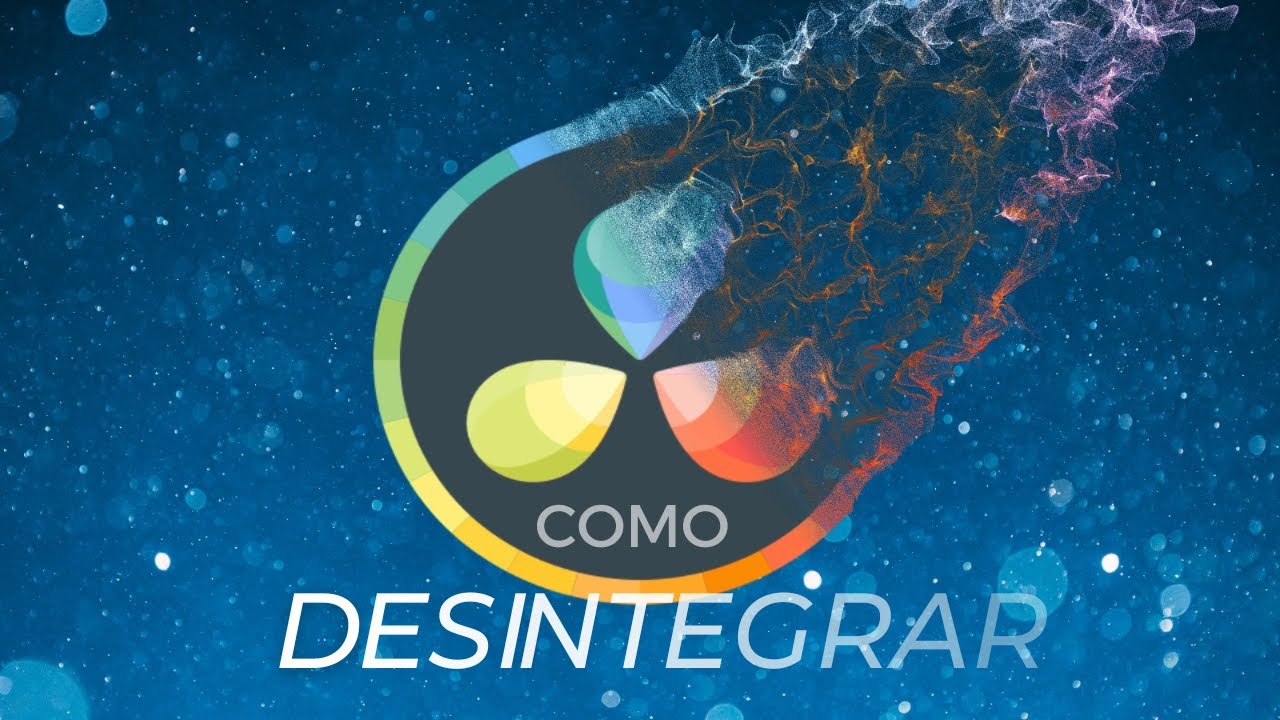 Efeito INCRÍVEL de DESINTEGRAÇÃO no DaVinci Resolve | Tutorial Avançado