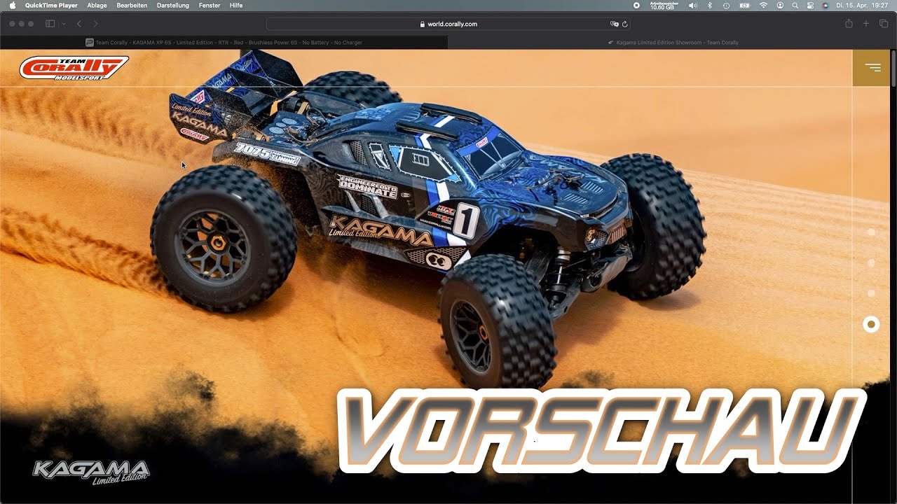 Team Corally Kagama Limited Edition - Vorschau [German]
