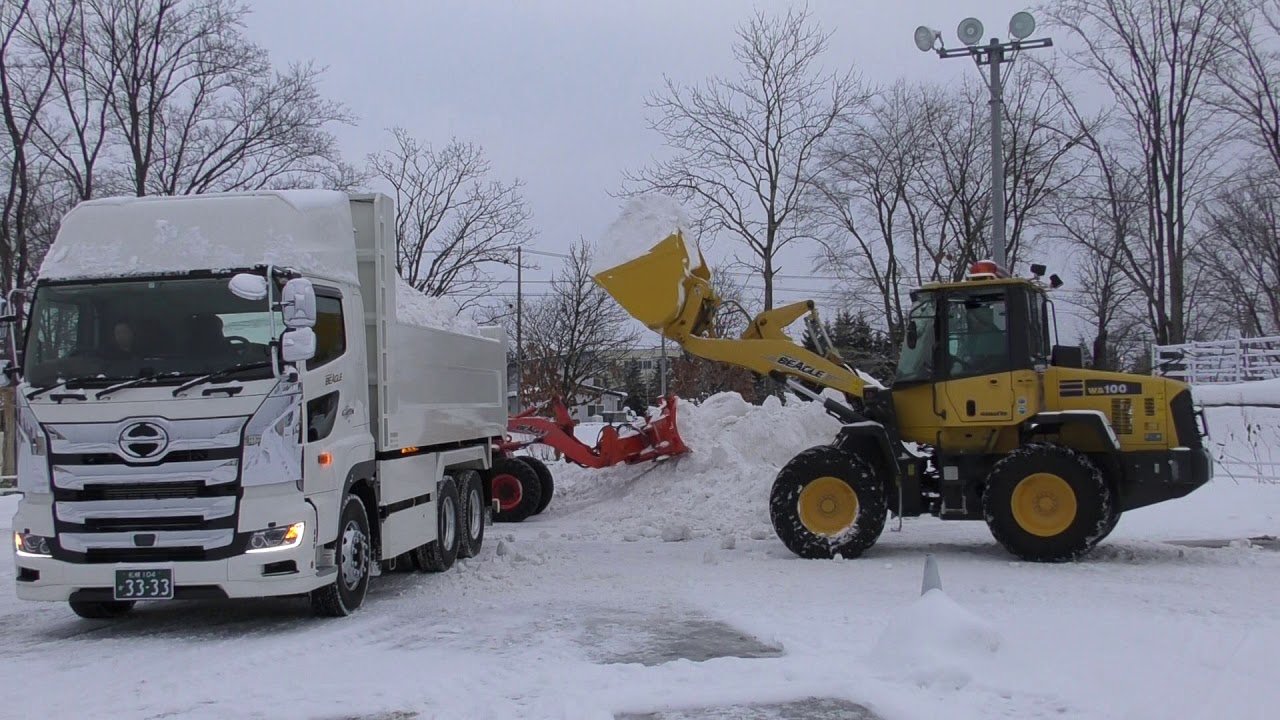 ガレージビーグル排雪2018－11