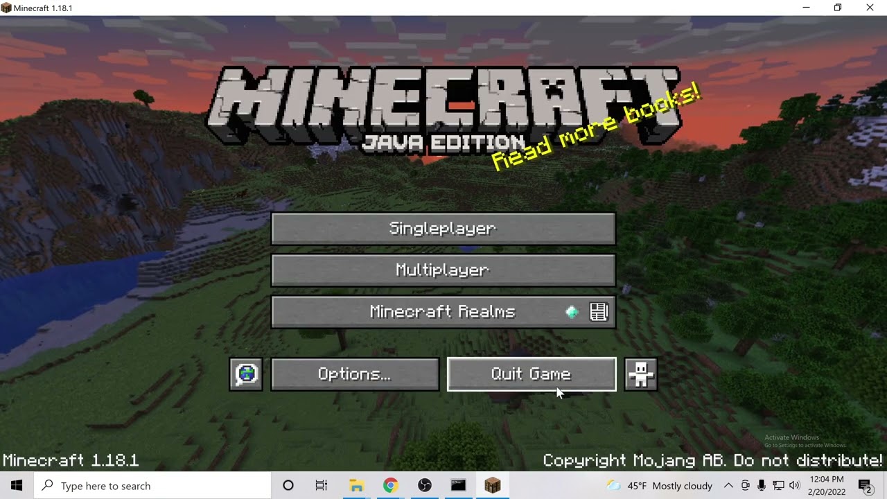 Setting up a public Minecraft Server 1.18.1