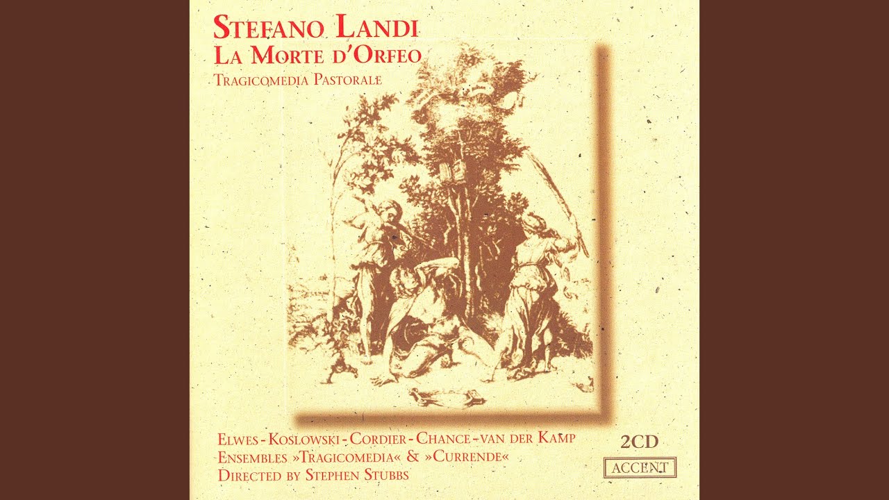 La morte d'Orfeo, Op. 2: Act I Scene 1: Teti, del mar regina (Teti, Fato)