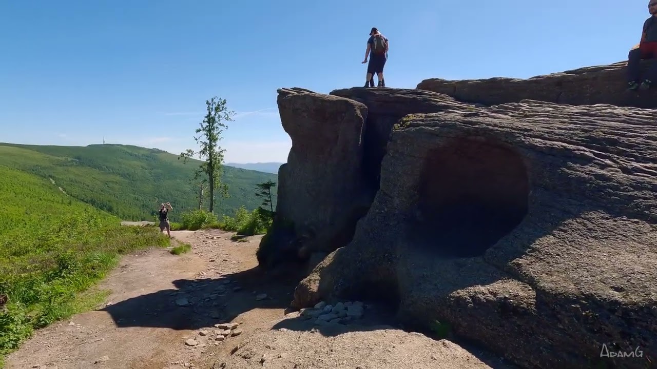 Przełęcz Salmopolska, Malinowska Skała, Cieńków