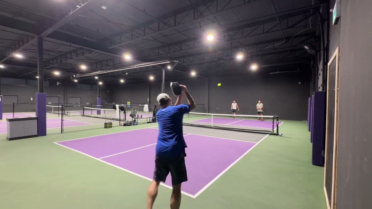 Pickleball Game - Inzo and James vs Frank and Tyler Game 2