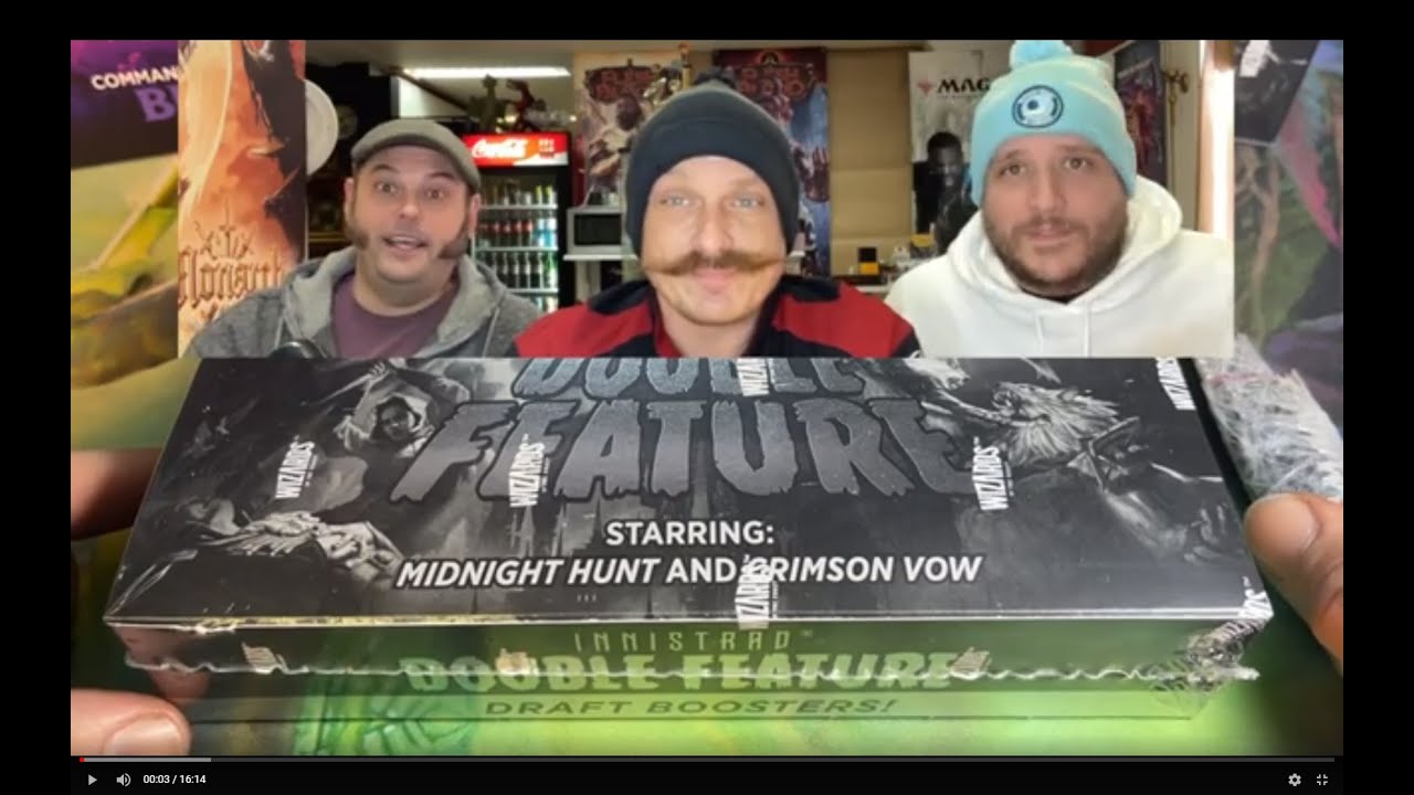 Innistrad Double Feature box opening. What's inside? With our friends from MTG North.