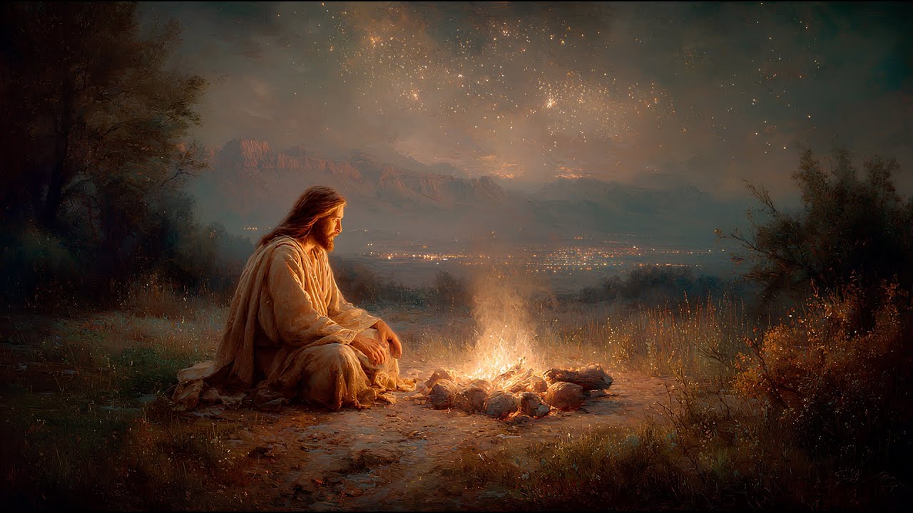Lay down your worries… hear the gentle voice of Jesus